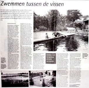 Artikel in het dagblad Tubantia, juli 2005